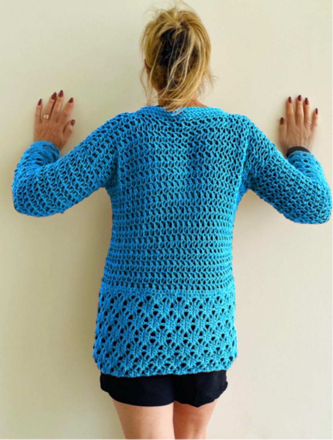 Below The Stars Tunic - Crochet PATTERN - English USA digital pdf file