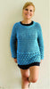 Below The Stars Tunic - Crochet PATTERN - English USA digital pdf file