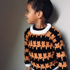 Cat stitch sweater for children PATTERN
