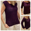 Wrapped in Chains Sweater - Crochet Pattern English USA