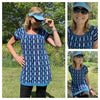 Simple Summer Tunic - Crochet Pattern English USA
