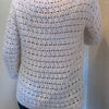 EZ Breezy White Sweater - Crochet Pattern English USA
