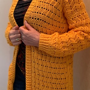 Cover Me With Sunshine Cardigan PATTERN English USA