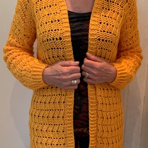 Cover Me With Sunshine Cardigan PATTERN English USA