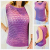 Egyptian Summer Top - Crochet Pattern English USA