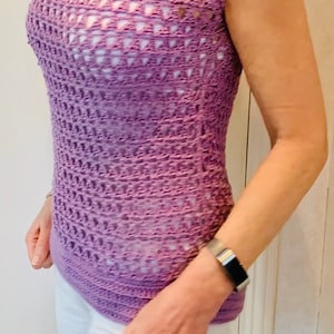 Egyptian Summer Top - Crochet Pattern English USA
