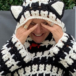 CardiblanCat Crochet PATTERN-English USA