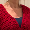 Awesome American Cardigan, Crochet PATTERN - English USA - digital download