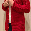 Awesome American Cardigan, Crochet PATTERN - English USA - digital download