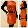 Darling Danish Dress & Sweater - Crochet Pattern English USA