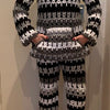 Home Sweet Home Cat suit - Crochet pattern English USA