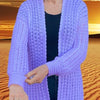 Mystical Marrakech Cardigan - Crochet PATTERN English USA