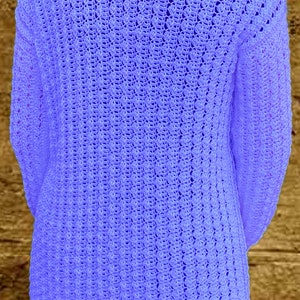 Mystical Marrakech Cardigan - Crochet PATTERN English USA