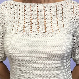 Sweet Little Sweater - crochet Pattern English USA