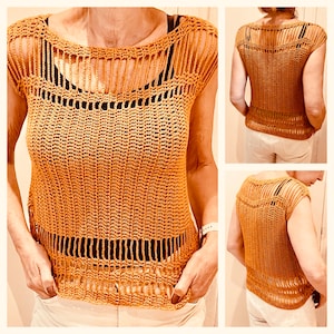 Stand out in the Crowd Sweater - Crochet Pattern English USA