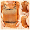 Stand out in the Crowd Sweater - Crochet Pattern English USA