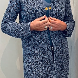 Quattro Stagioni Cardigan - English Pattern  US Terms