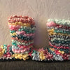 Happy Scrappy Boots - Crochet PATTERN English USA