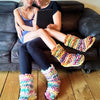 Happy Scrappy Boots - Crochet PATTERN English USA