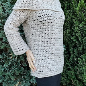 Cozy Up Crochet sweater Crochet pattern English USA