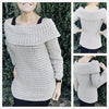 Cozy Up Crochet sweater Crochet pattern English USA