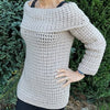 Cozy Up Crochet sweater Crochet pattern English USA
