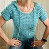 EZ Breezy Summer Hoodie -Crochet Pattern English USA
