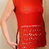 Picot Bello Summer Top - Crochet PATTERN - English USA