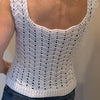 Hip and Hot Summer Top - Crochet Pattern English USA