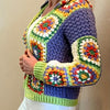 Short Square Affair Jacket - Crochet Pattern English USA