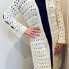 Peekaboo Cardigan - Crochet Pattern English USA