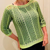EVERGREEN Sweater-Crochet PATTERN-English USA