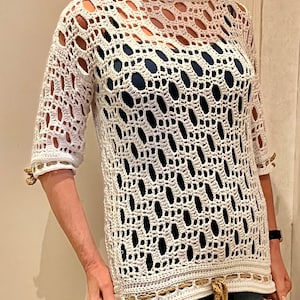 Unique Tunique - Crochet Pattern English USA