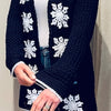 Snowflake Cardigan - Crochet Pattern English USA