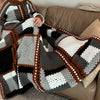 Artistic Blocks Sweater Blanket-Crochet Pattern-USA