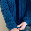 Earth Couture Cardigan-Crochet Pattern-English USA