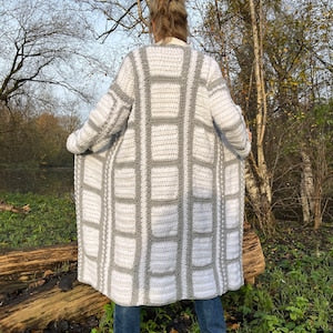 Free Spirit Cardigan - Crochet PATTERN English USA