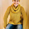 Cozy Winter Trio Set-Sweater-Hat-Scarf- CROCHET PATTERN-English USA