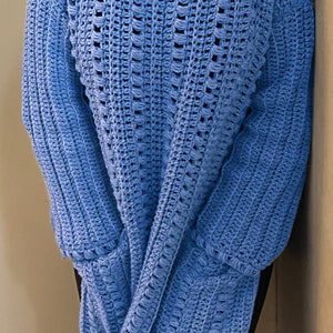 Jens Jolly Jumper - Crochet PATTERN - Sweater- English USA