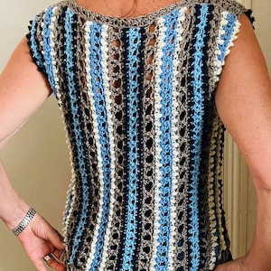Island Vibes Summer Top - Crochet PATTERN English USA