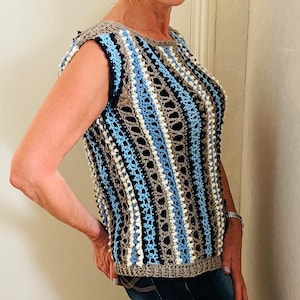 Island Vibes Summer Top - Crochet PATTERN English USA