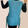 Boho Chique Pinafore-Crochet PATTERN-English USA
