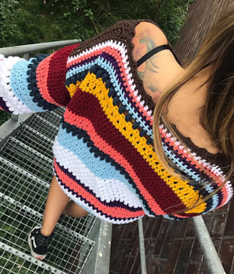 EZ Breezy laidback sweater PATTERN-Engish USA