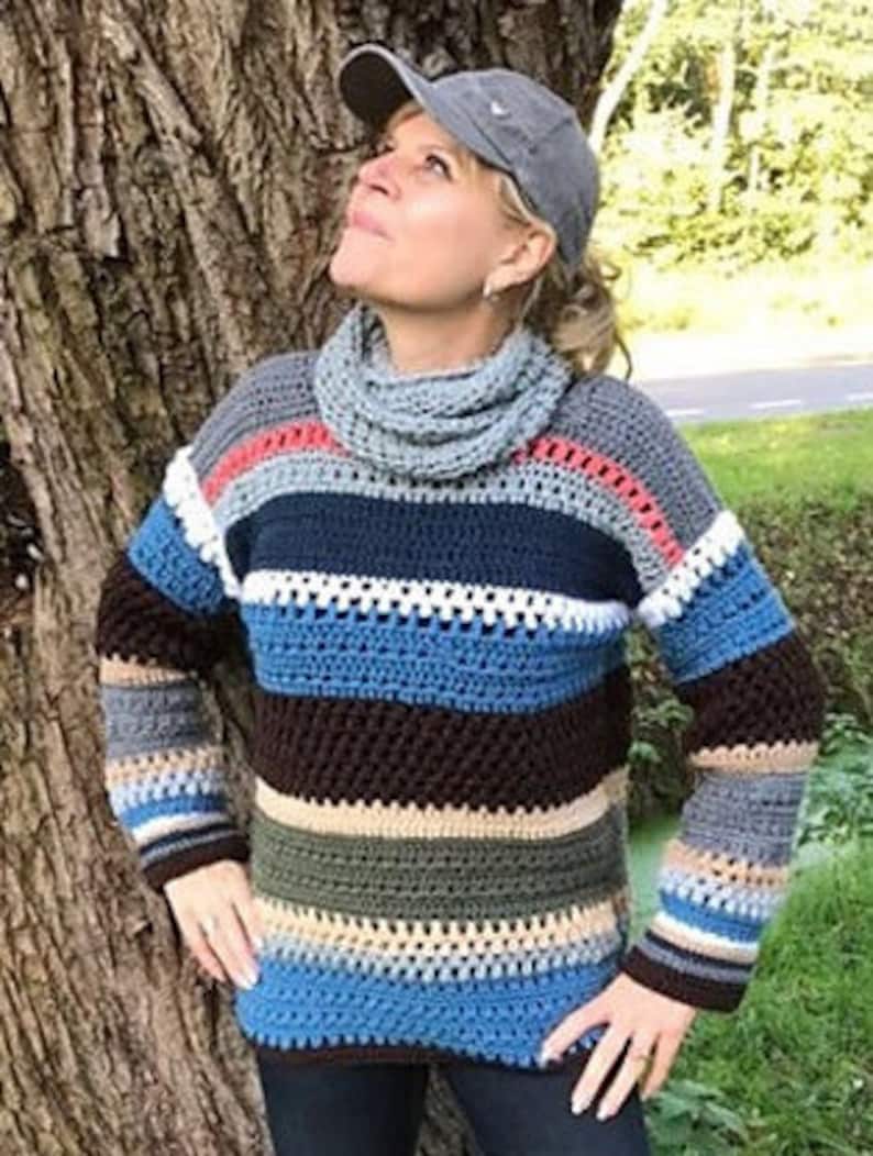 EZ Breezy laidback sweater PATTERN-Engish USA
