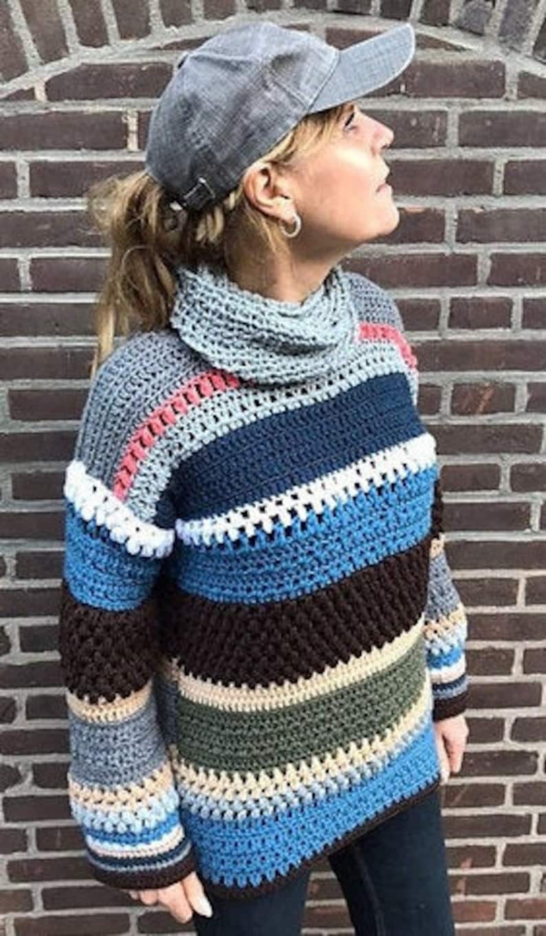 EZ Breezy laidback sweater PATTERN-Engish USA