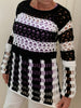 B & W Tunic Crochet Pattern English USA