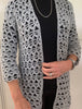 Caught in triangles Cardigan PATTERN-English USA