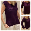 Wrapped in Chains Sweater - Crochet Pattern English USA