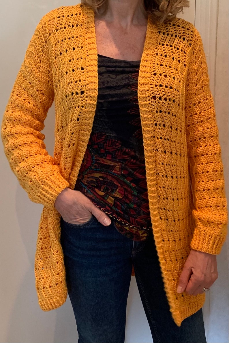 Cover Me With Sunshine Cardigan PATTERN English USA