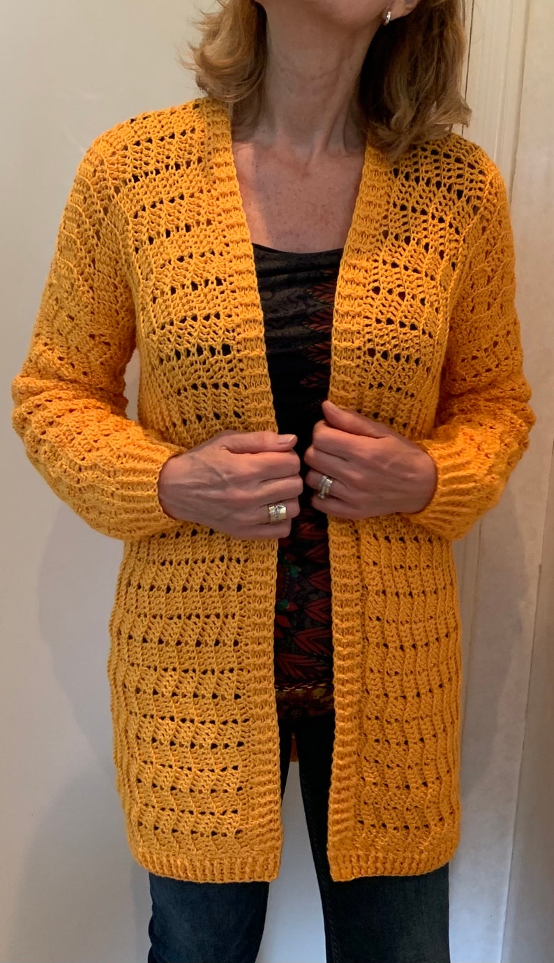 Cover Me With Sunshine Cardigan PATTERN English USA